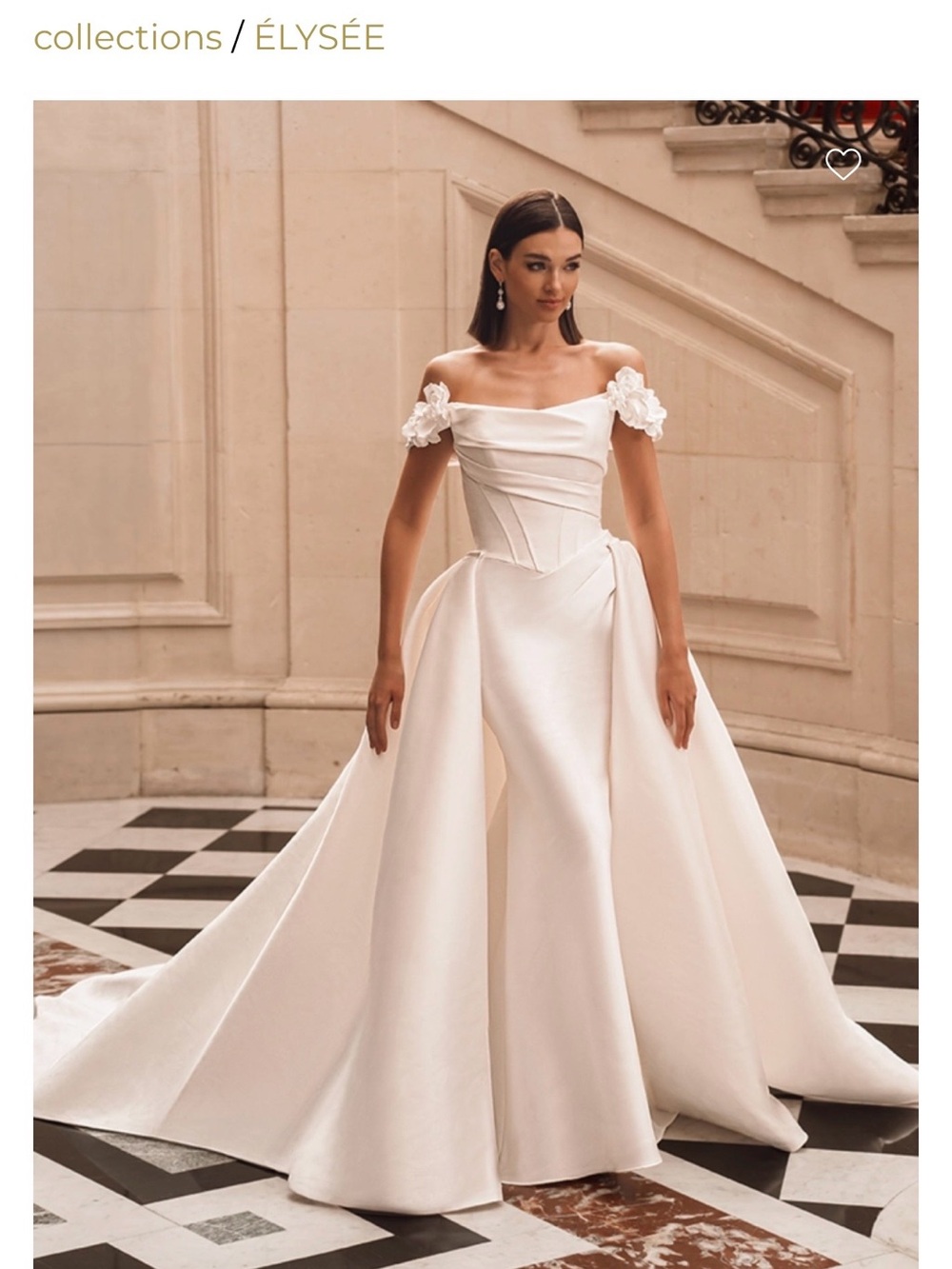 Ivory Bridal Ball Gown Skirt
